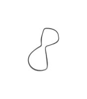 Electrolux AEG Lower Main Oven Door Seal Gasket 3873370005